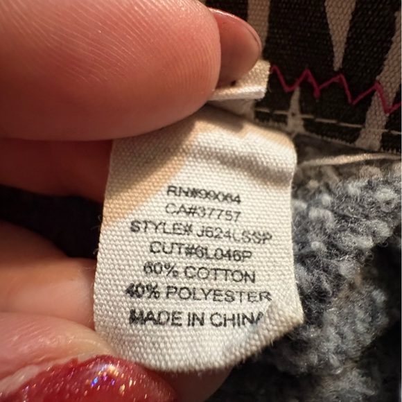 Billabong Gray Hooded Sweatshirt Relaxed Fit - Picture 7 of 7